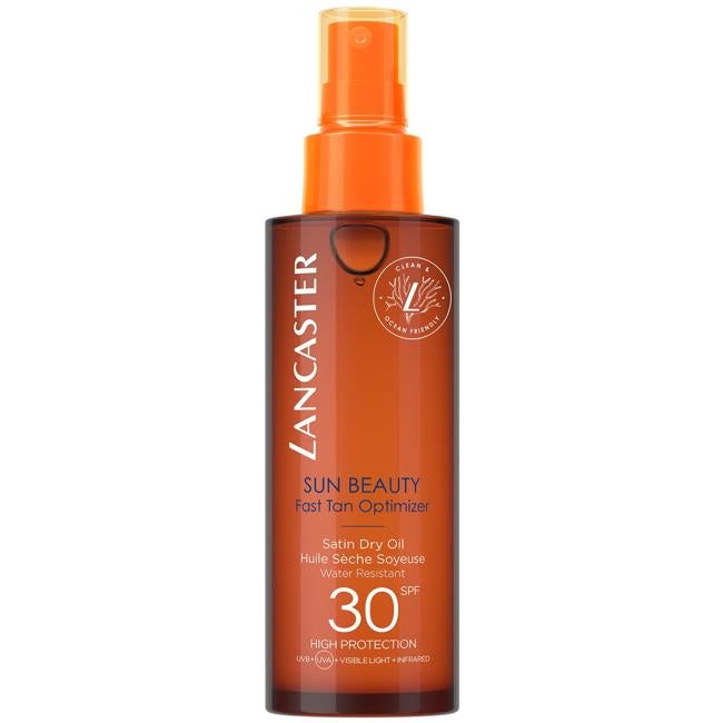 Bronceador y acelerador de la belleza solar al sol tanty tanty tantin optin optin óptimizador de aceite seco.